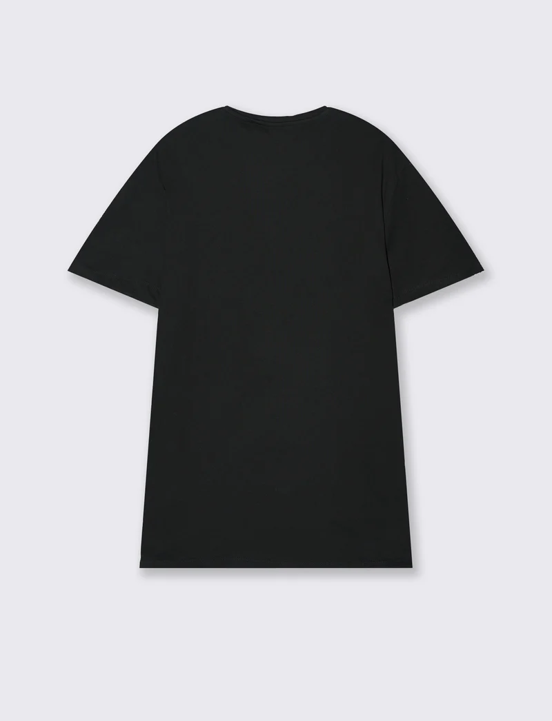 T-shirt stampa tamagotchi da uomo - Nero
