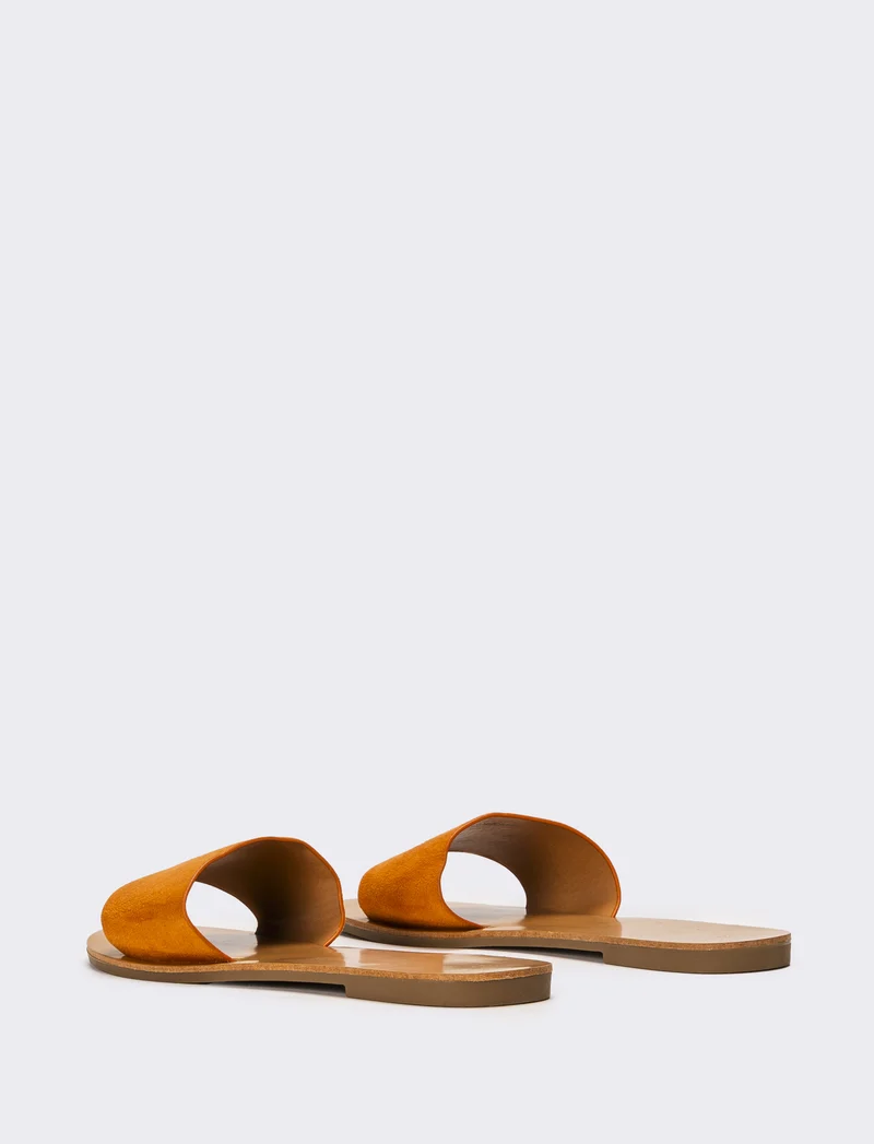 Mule a fascia da donna - Arancio