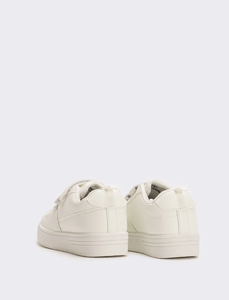Sneakers da bambino minimal - Bianco