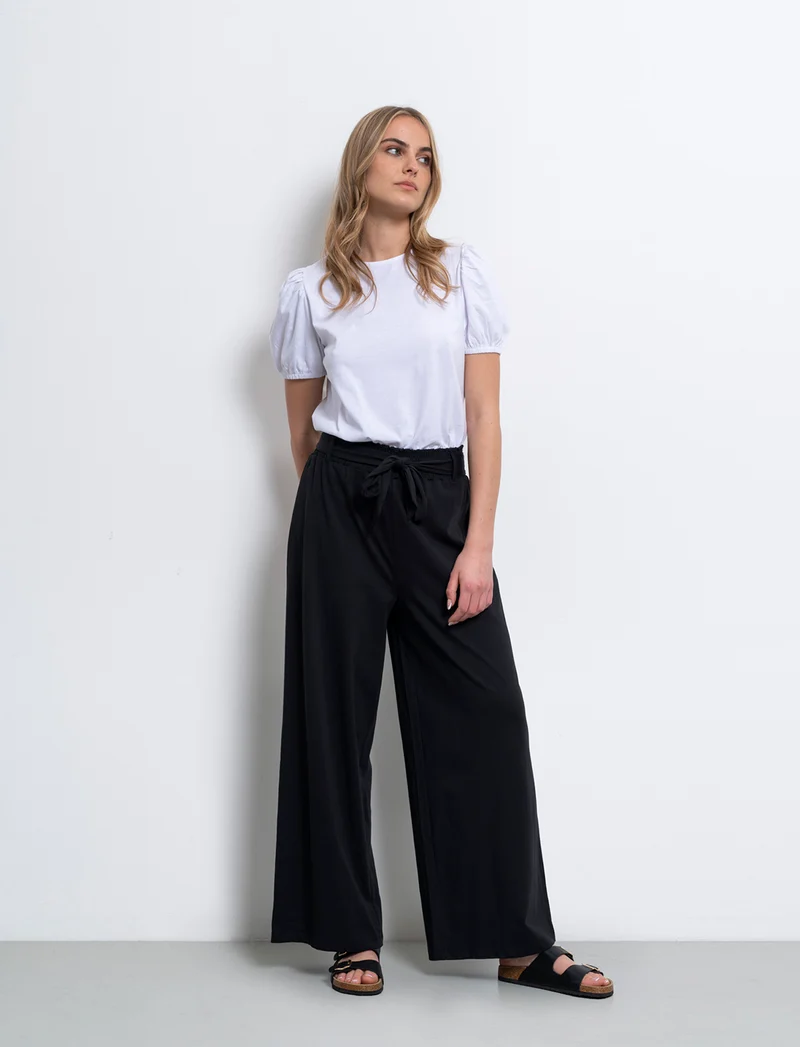 Pantalone stile odalisca da donna - Nero