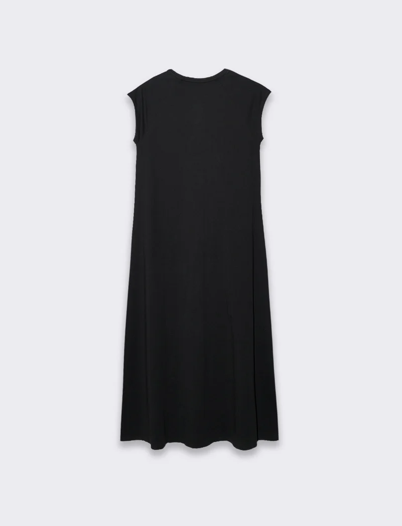 Vestito lungo da donna - Nero