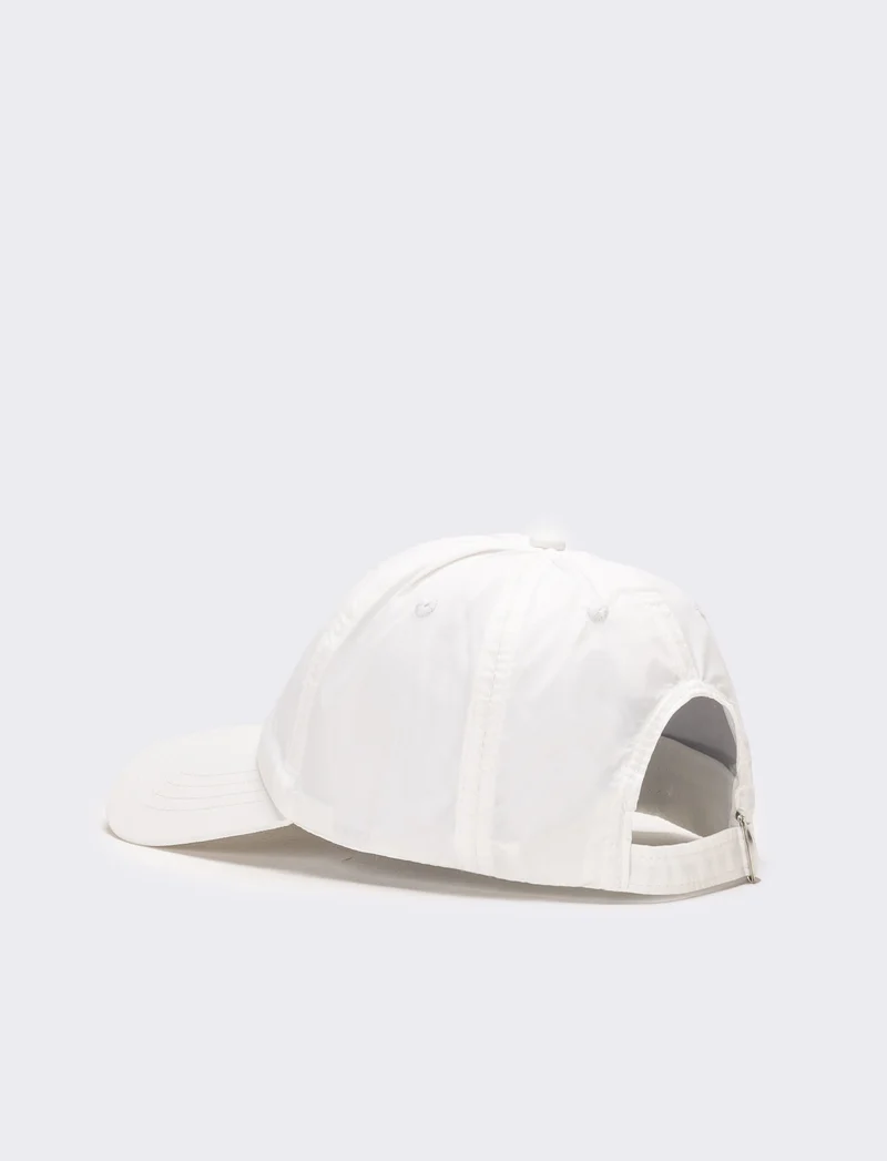Cappello uomo baseball nylon sottile - Bianco