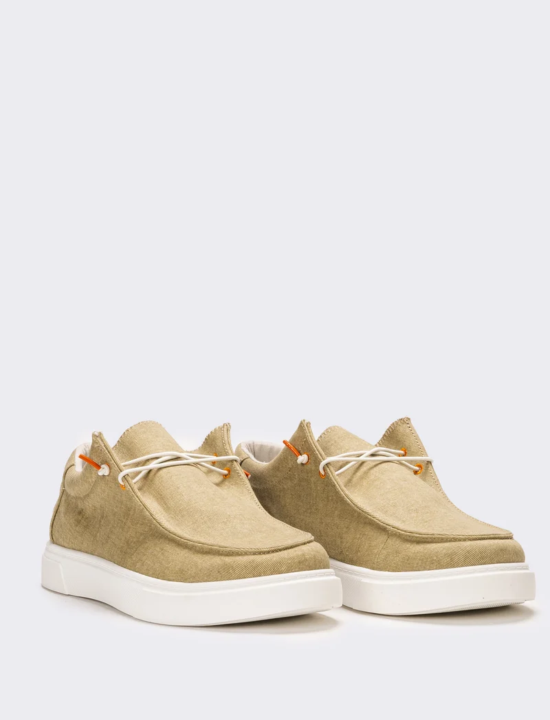 Scarpa da uomo modello ingegnere - Beige