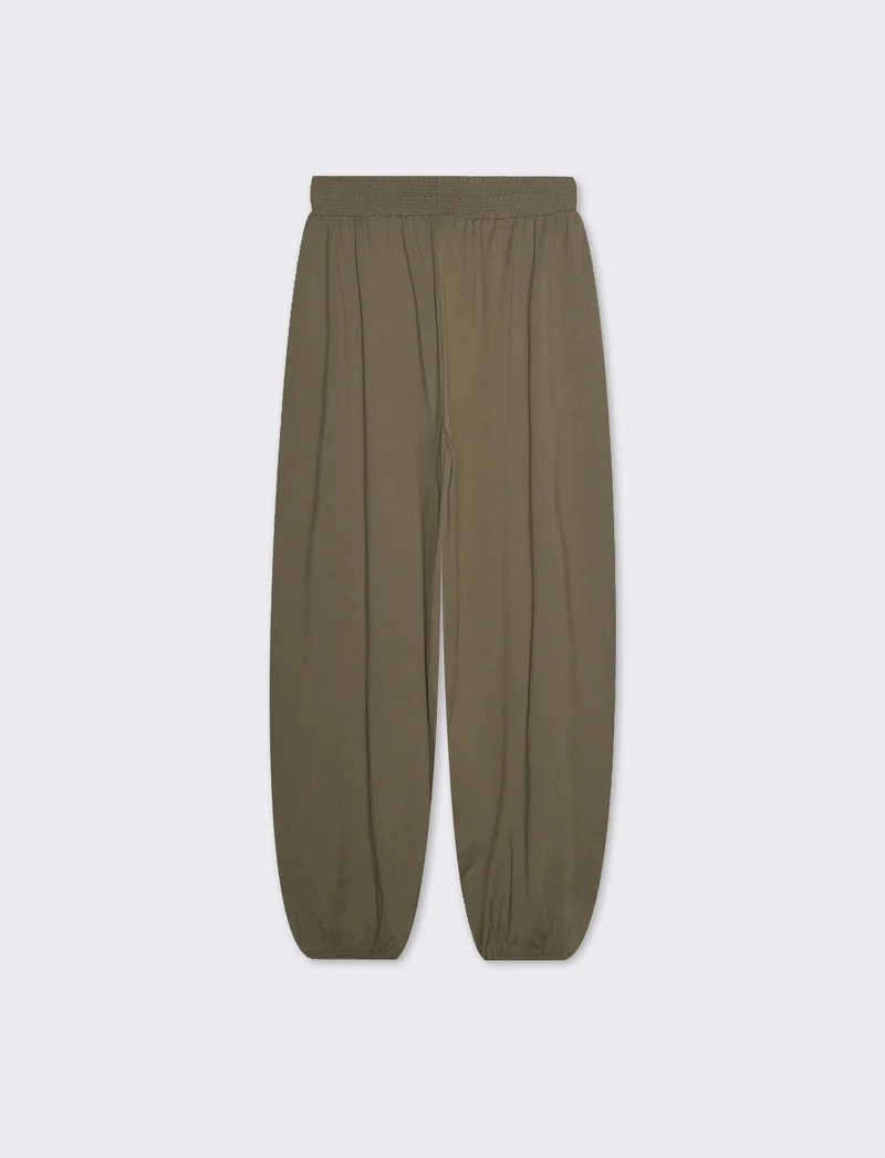 Pantalone stile odalisca da donna - Verde salvia