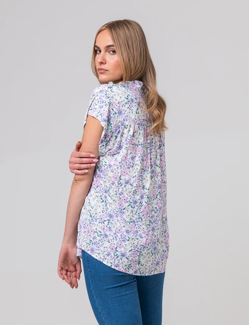Casacca con scollo a v da donna - var 2