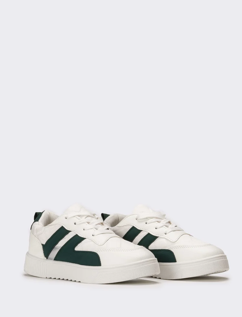 Sneakers da bambino - Blu-verde