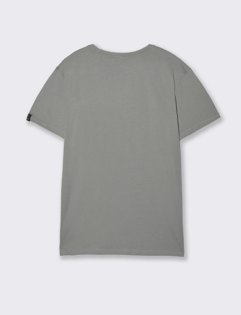 T-shirt stampa jimi hendrix da uomo - Grigio piombo