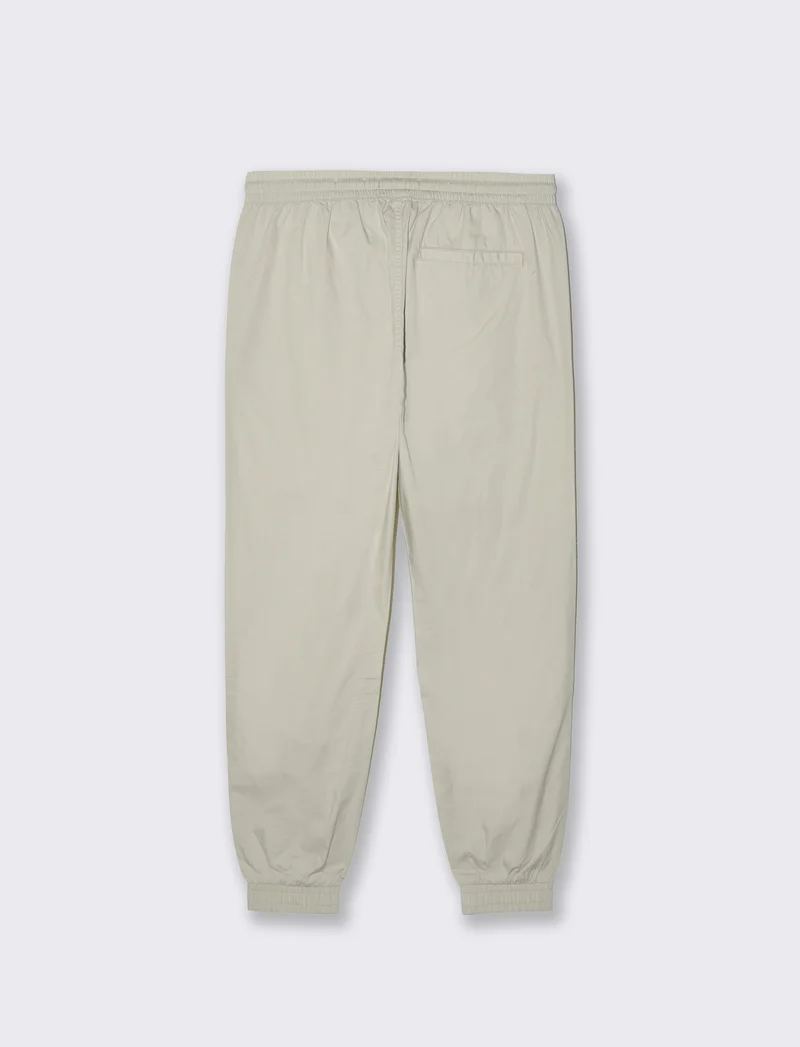 Pantaloni jogger in cotone da uomo - Grigio ghiaccio