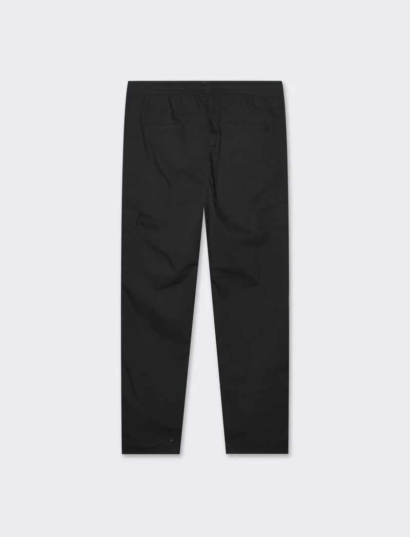 Pantaloni cargo jogger in cotone da uomo - Nero