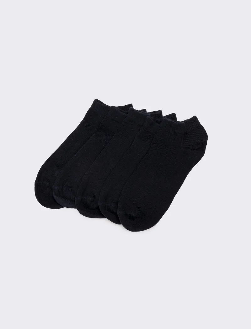 Calzini short 5 paia - Blu