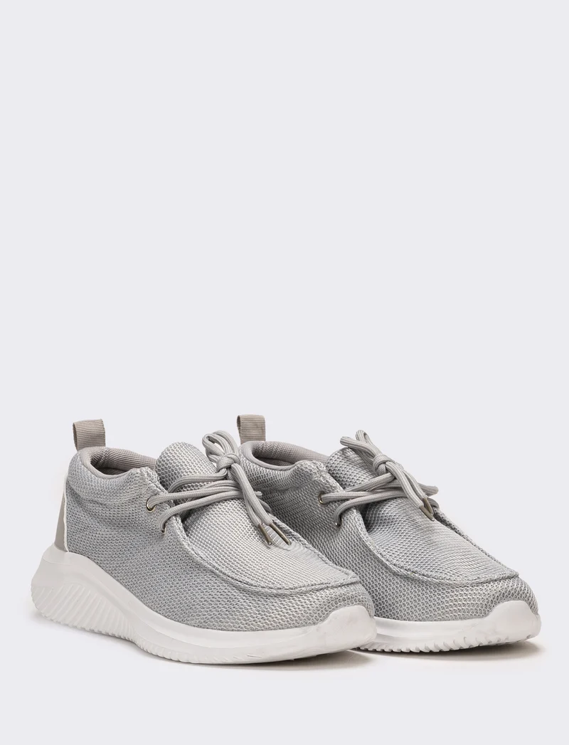 Scarpa stringata da uomo - Grigio