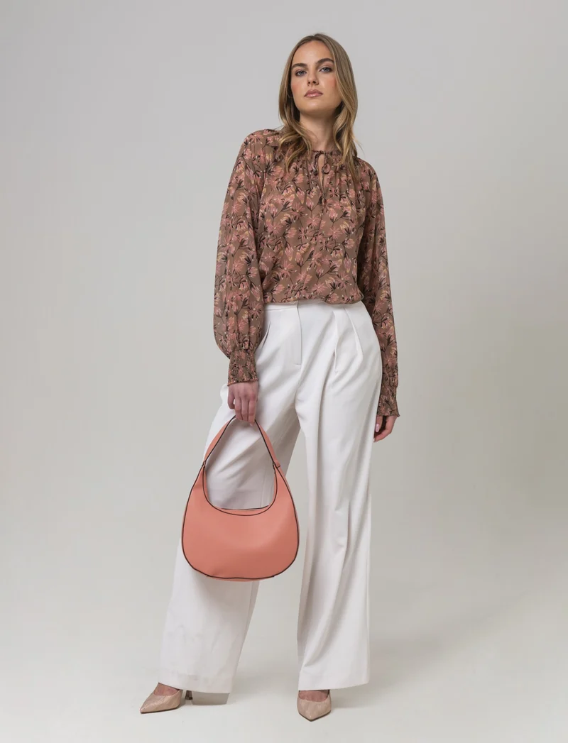 Casacca con collo alla coreana da donna - var 1