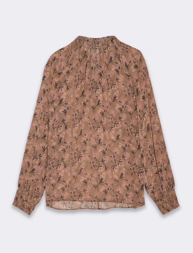 Casacca con collo alla coreana da donna - var 1