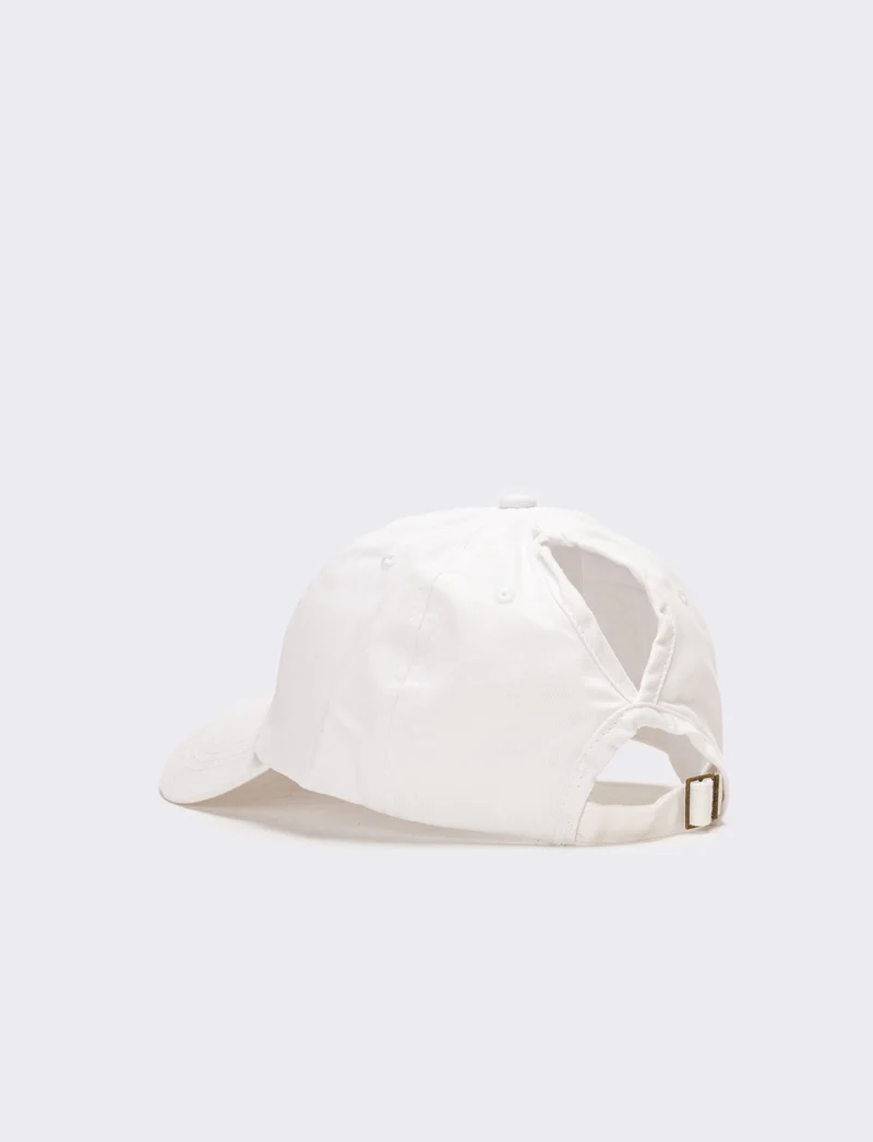 Cappello donna baseball delave - Bianco