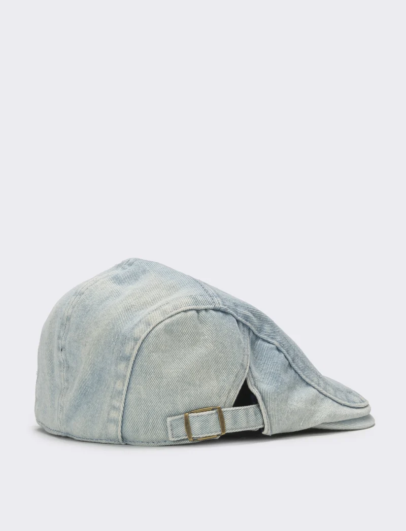 Cappello uomo coppola denim - Blu chiaro