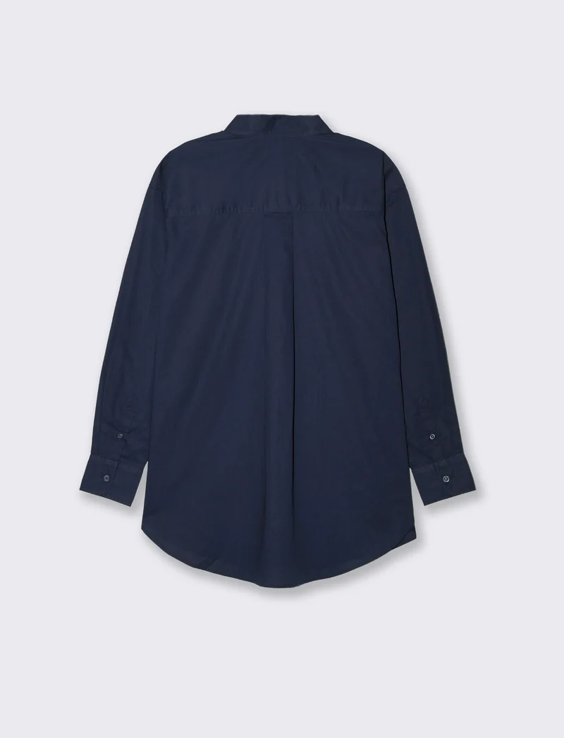 Camicia basica da donna - Blu