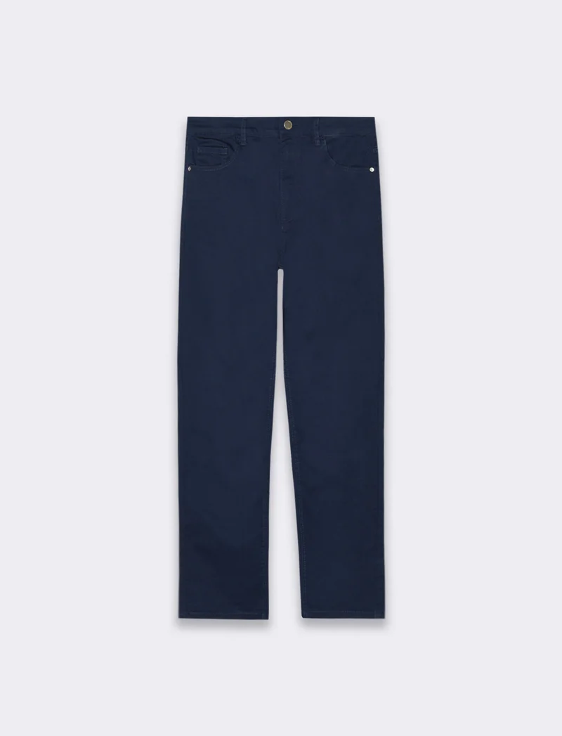 Jeans a pinocchietto da donna - Blu