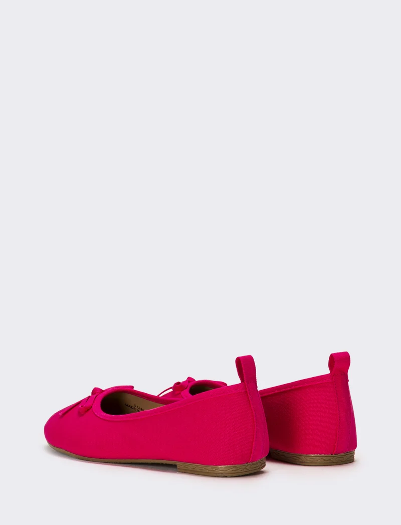 Ballerina in vernice da bambina - Fuxia