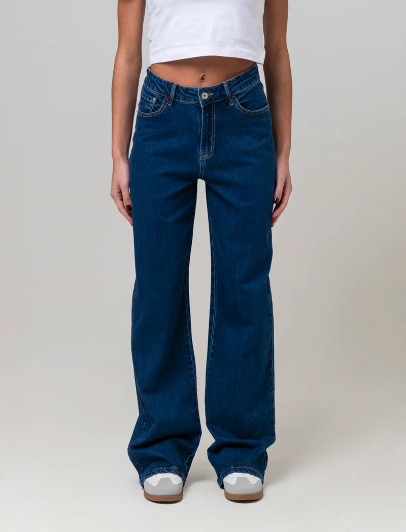 Jeans basico 5 tasche da donna - Denim chiaro