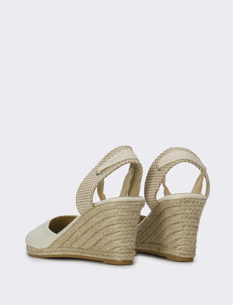 Sandalo Espadrillas da donna - Beige