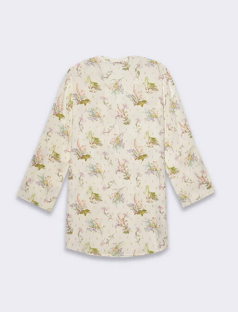 Casacca manica lunga stampata da donna - var 2