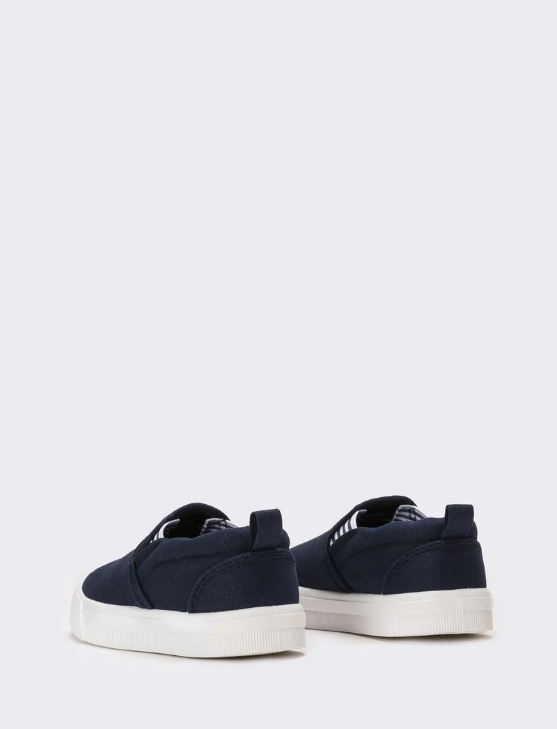 Slip-on da bambino in denim - Blu