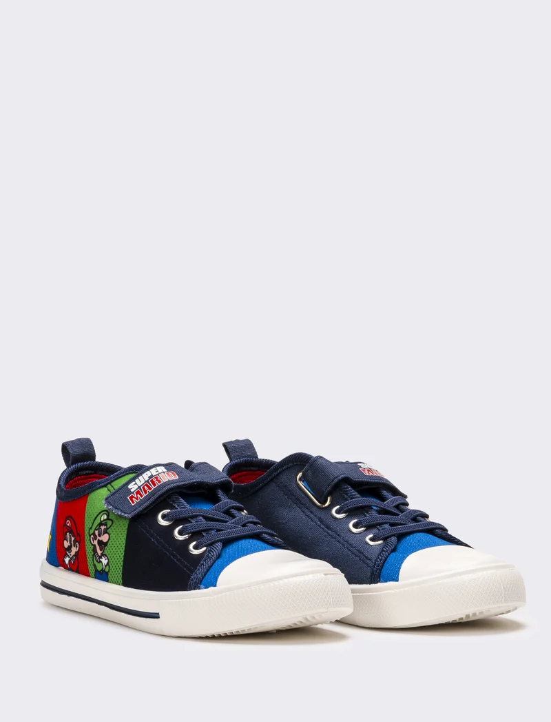 Sneakers Mario Bros © da bambino - Blu