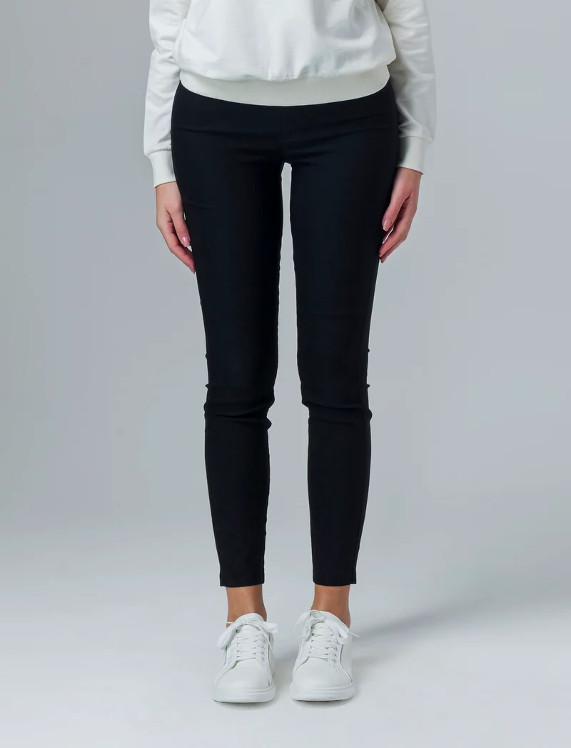 Legging in bengalina da donna - Nero