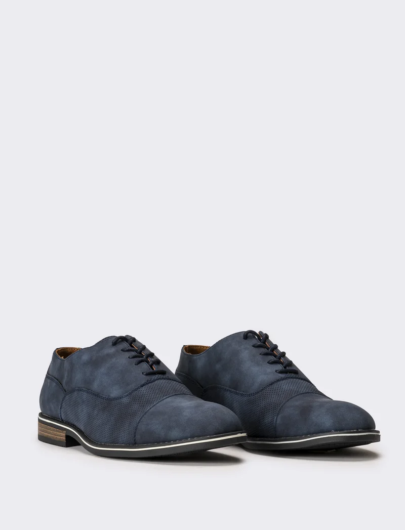 Scarpa stringata da uomo - Blu