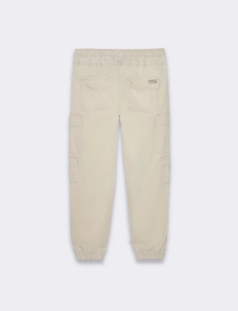 Pantaloni cargo rip stop da uomo - Sabbia