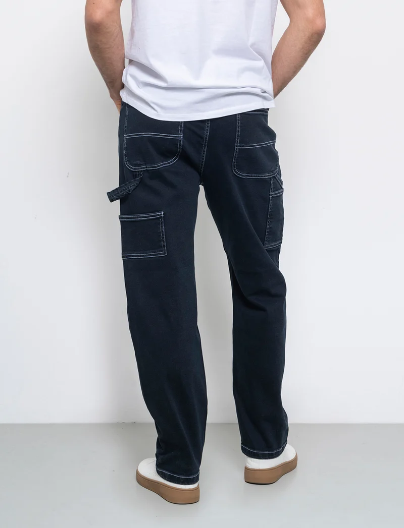 Jeans carpenter fit da uomo - DENIM SCURO