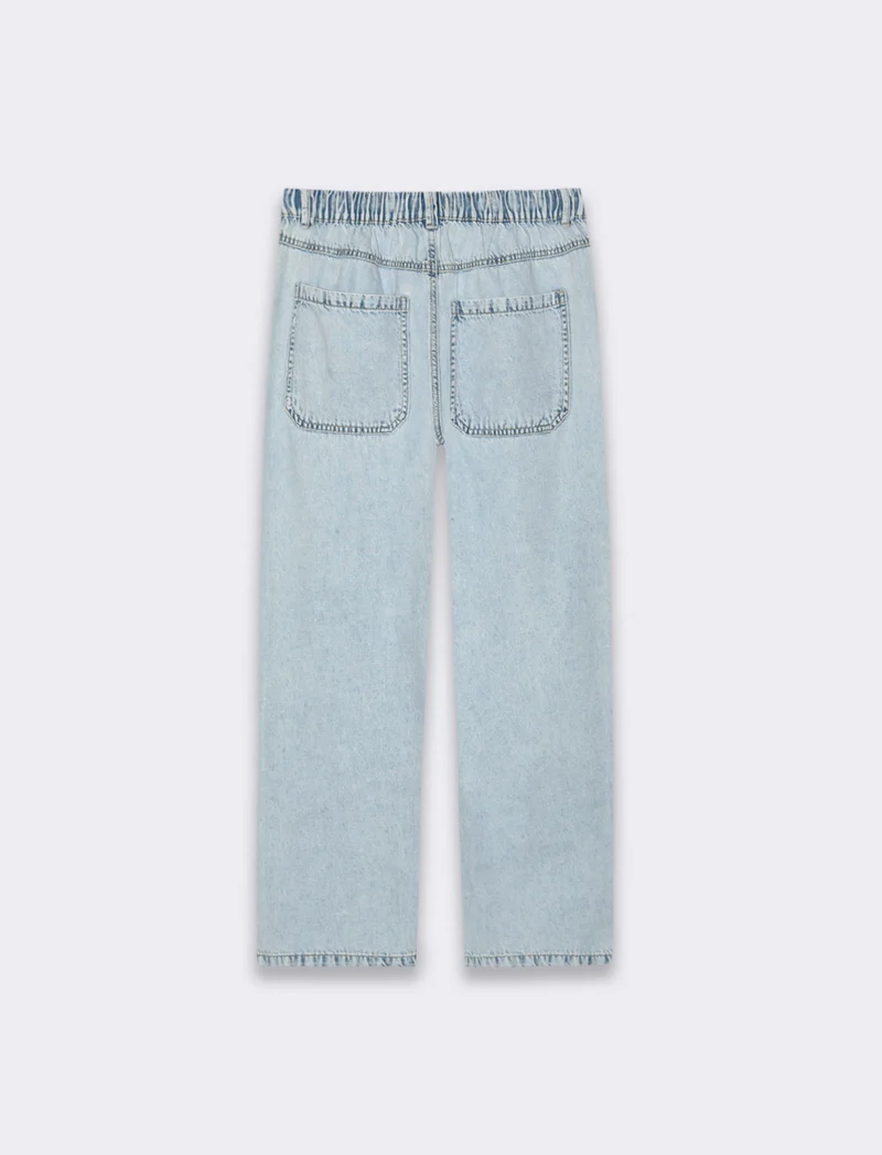 Jogger denim da donna - Denim chiaro