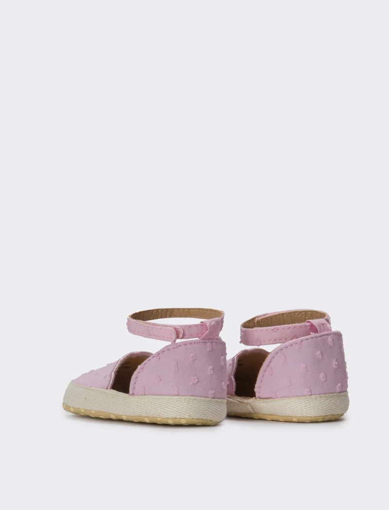 Scarpa Espadrilla da neonata - Rosa
