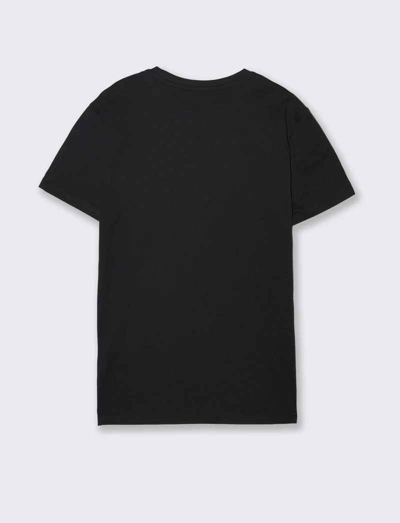 T-shirt stampa tupac da uomo - Nero