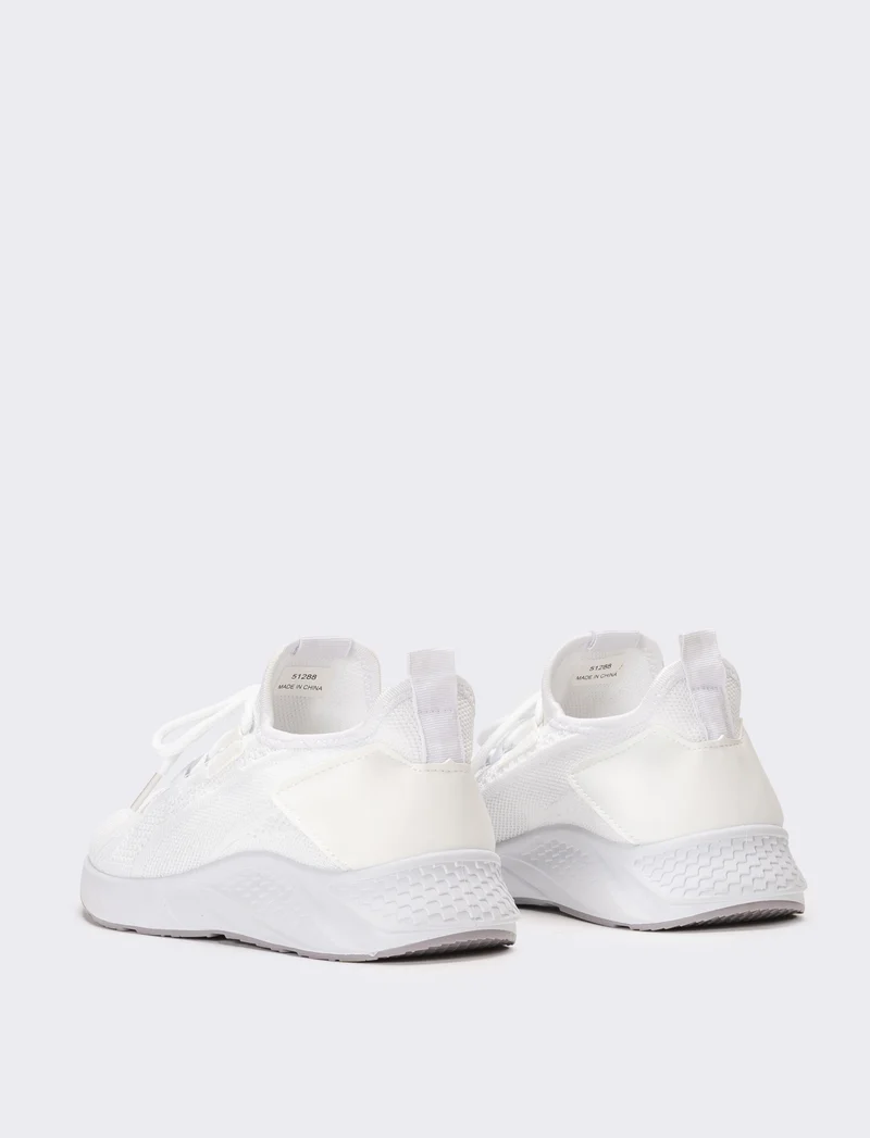 Sneakers running da donna - Bianco