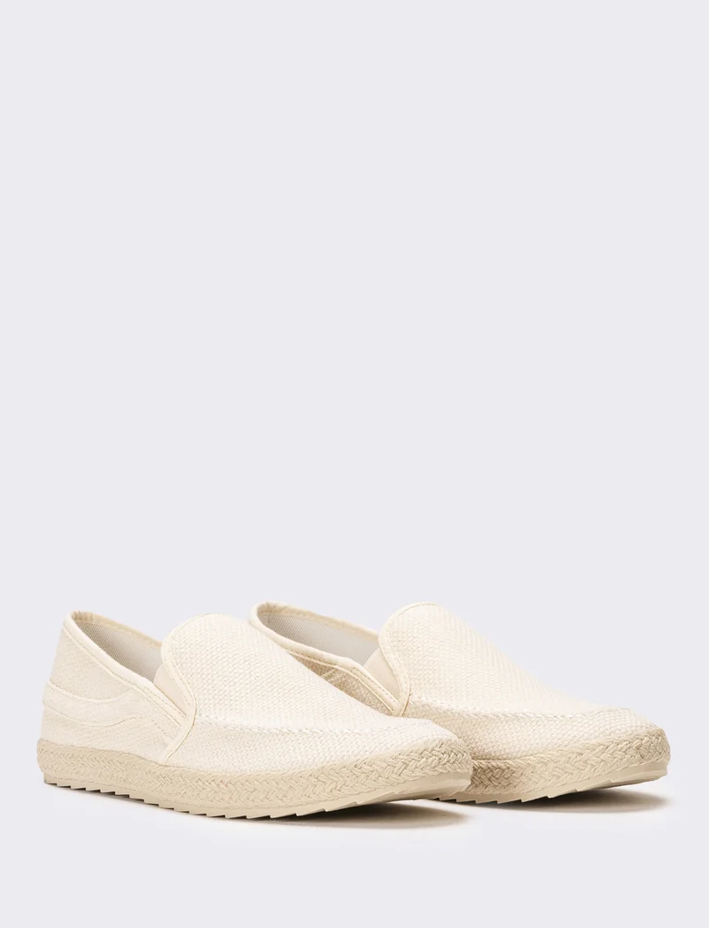 Slip-on da uomo - Bianco latte