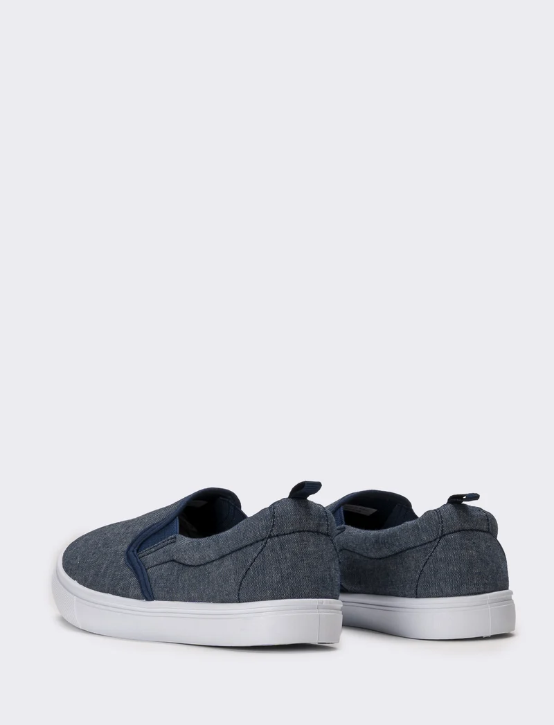 Slip-on in denim da bambino - Jeans