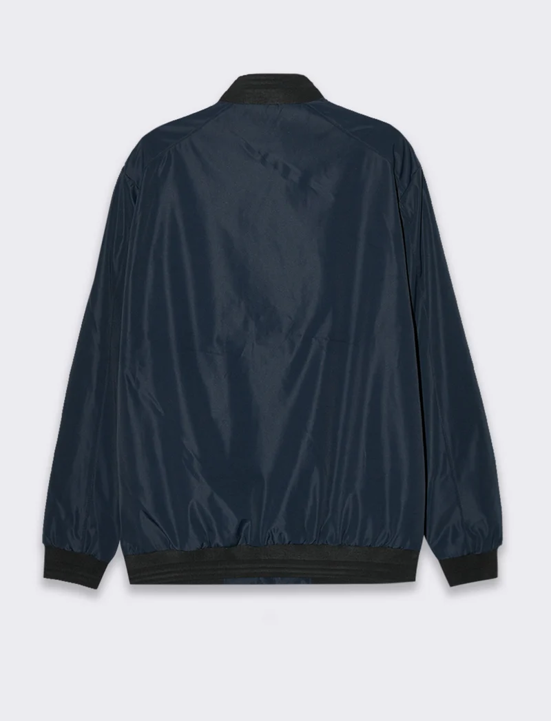 Giubbotto antivento sportivo da uomo - Blu