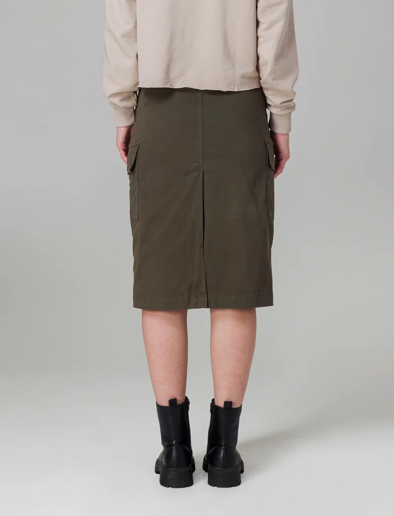 Gonna longuette con tasche da donna - Ve.milit.