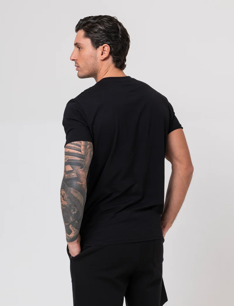 T-shirt stampa dylan dog da uomo - Nero