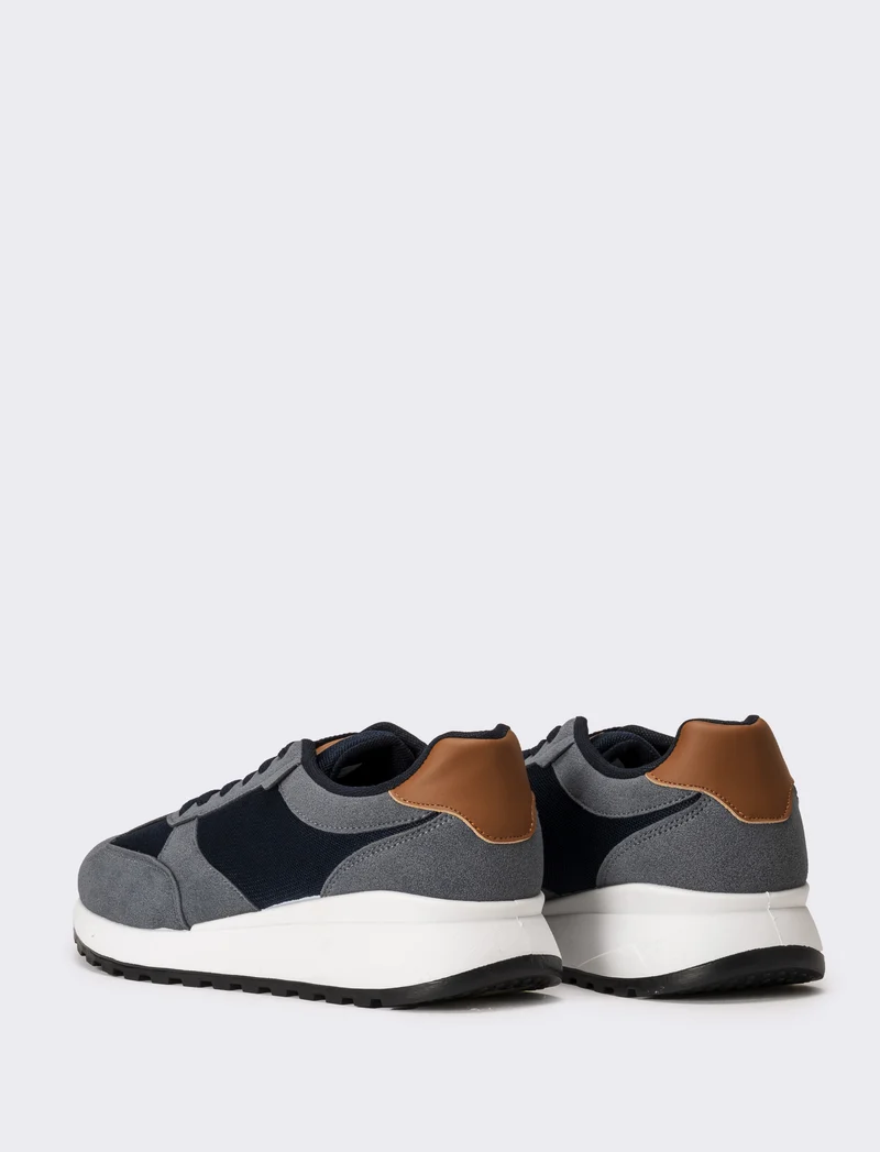 Sneakers casual da uomo - Blu