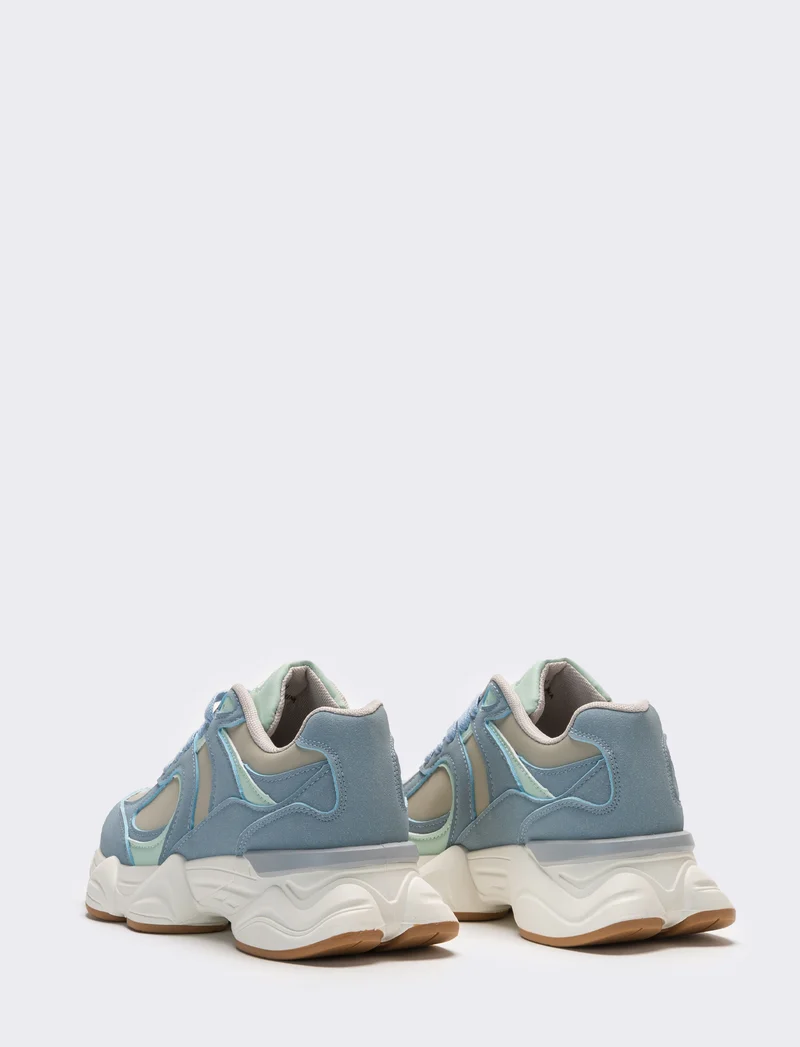 Sneakers da donna sportiva - Celeste