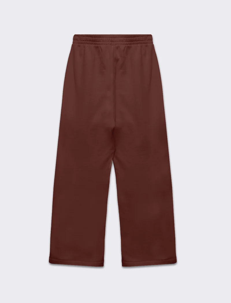 Jogger modello culotte da donna - Rosso mattone