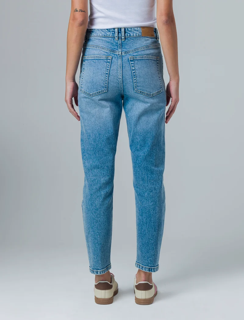 Jeans mom fit da donna - Denim