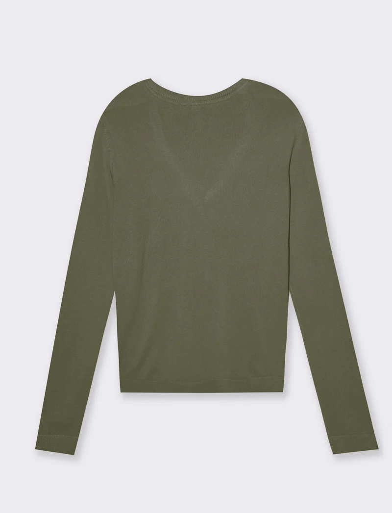 Maglia basica scollo a v da donna - Ve.milit.
