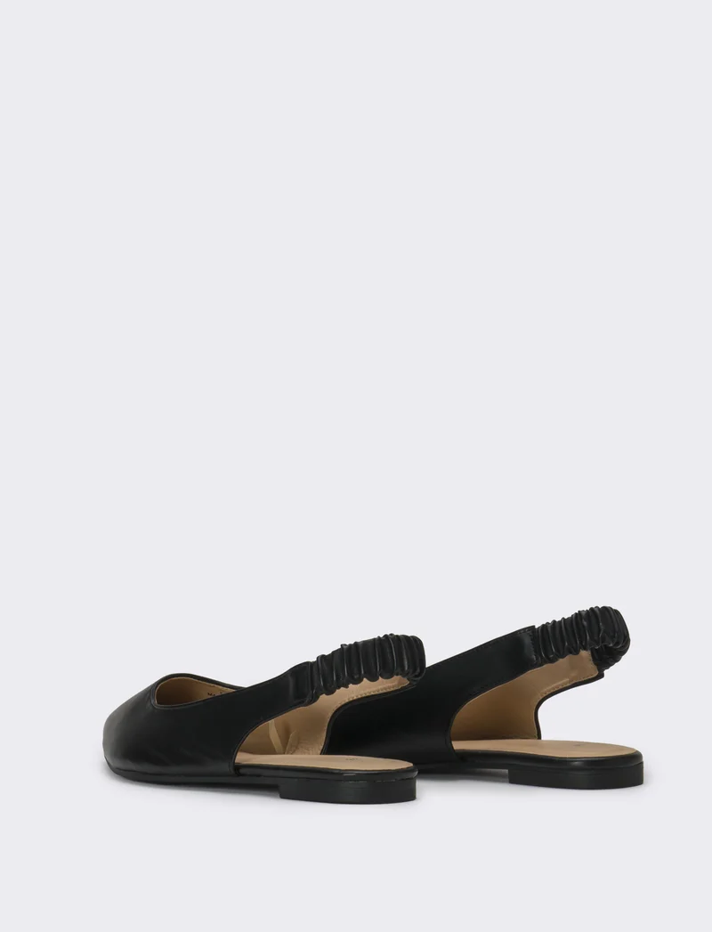 Slingback da donna - Nero