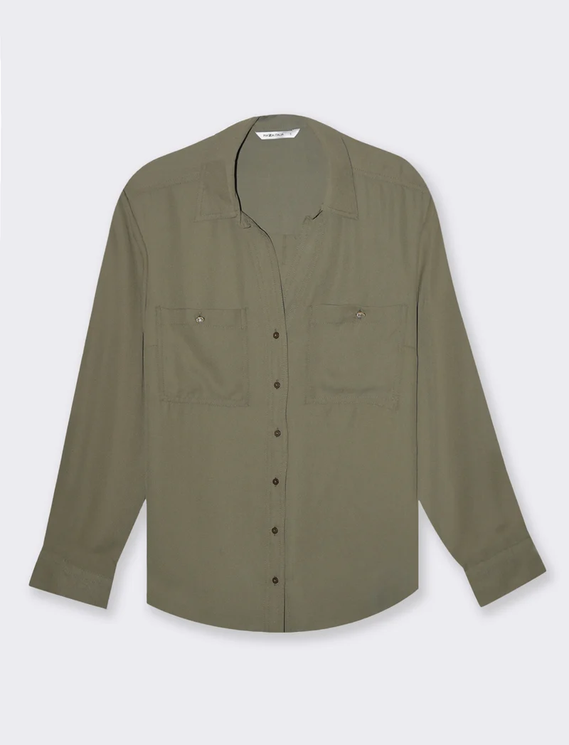 Camicia con tasche sul petto da donna - Ve.milit.