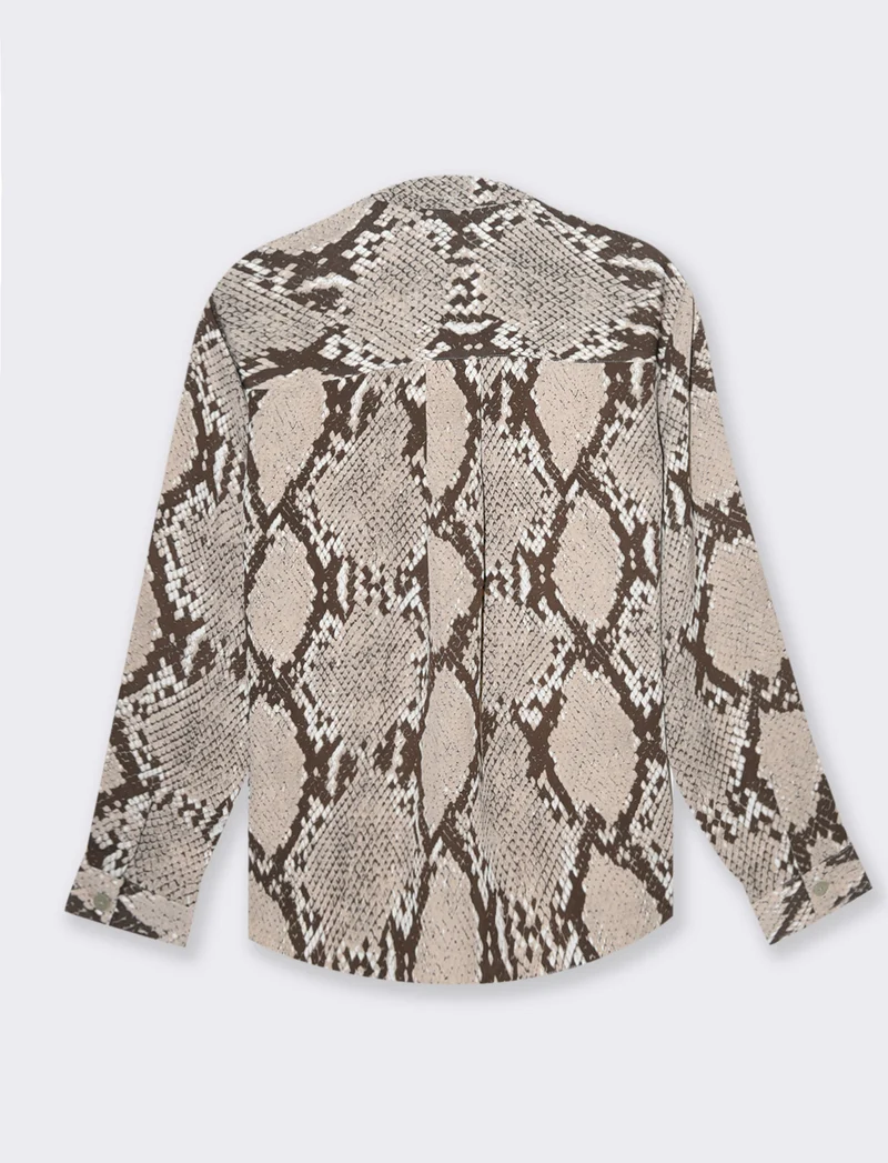 Camicia stampata da donna - var 1