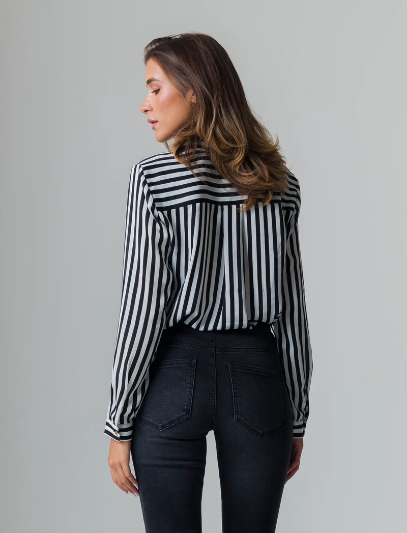 Camicia stampata da donna - var 2