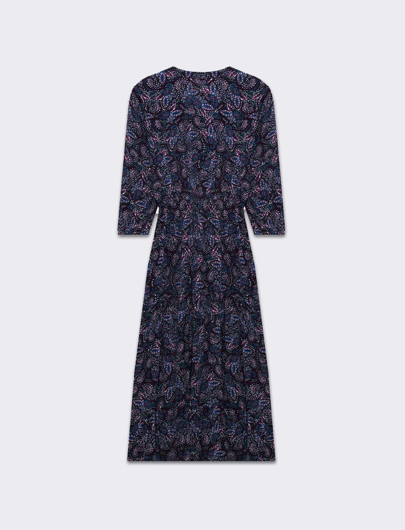 Vestito lungo con cintura da donna - var 1